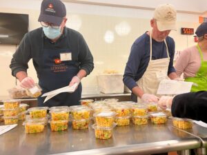 Hank Diamond volunteers in Boston