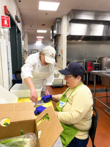 Ruth Ann Nelson, a volunteer