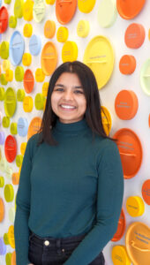 Sakshi Bubna, a volunteer